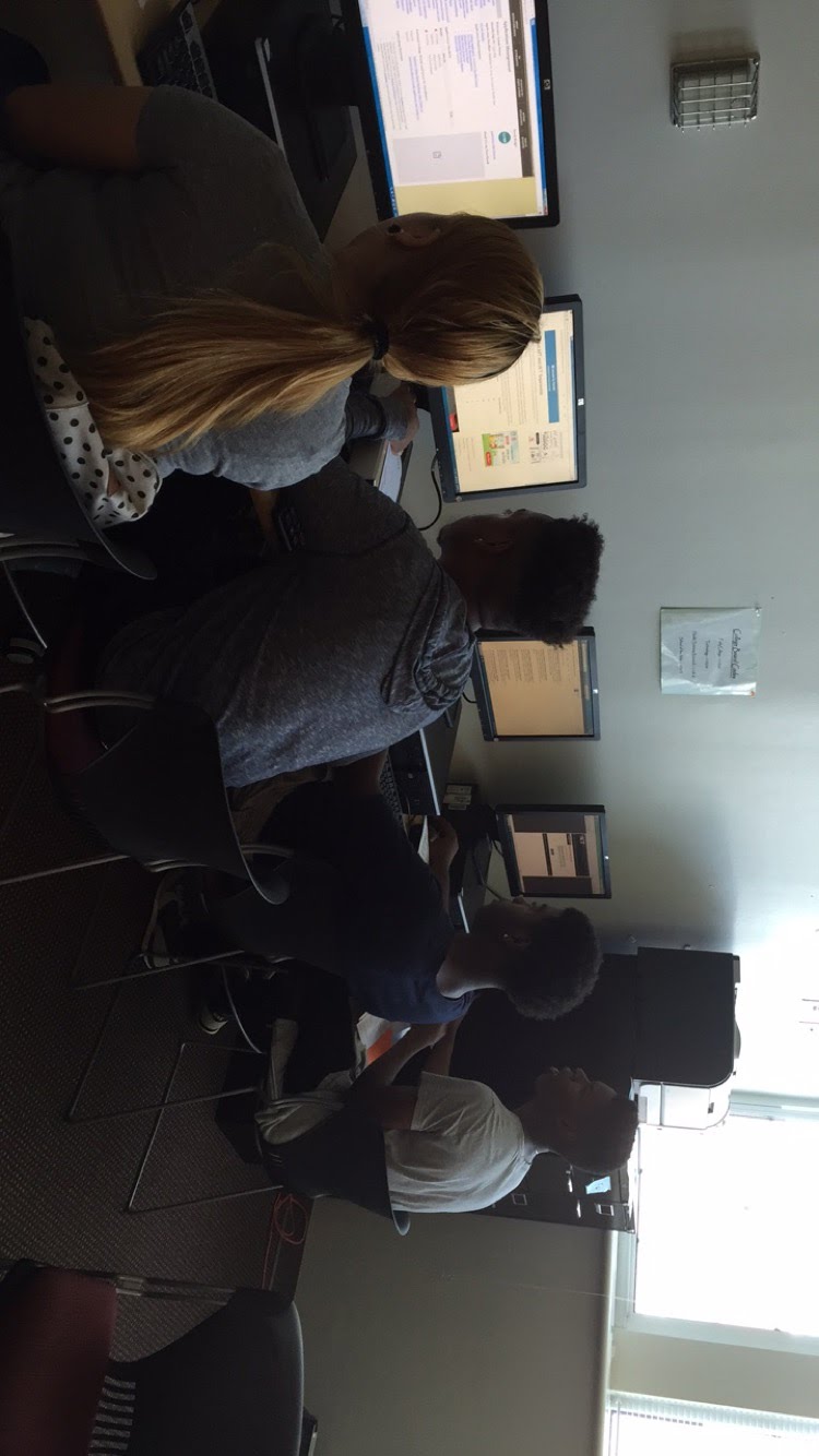 Computer lab training session