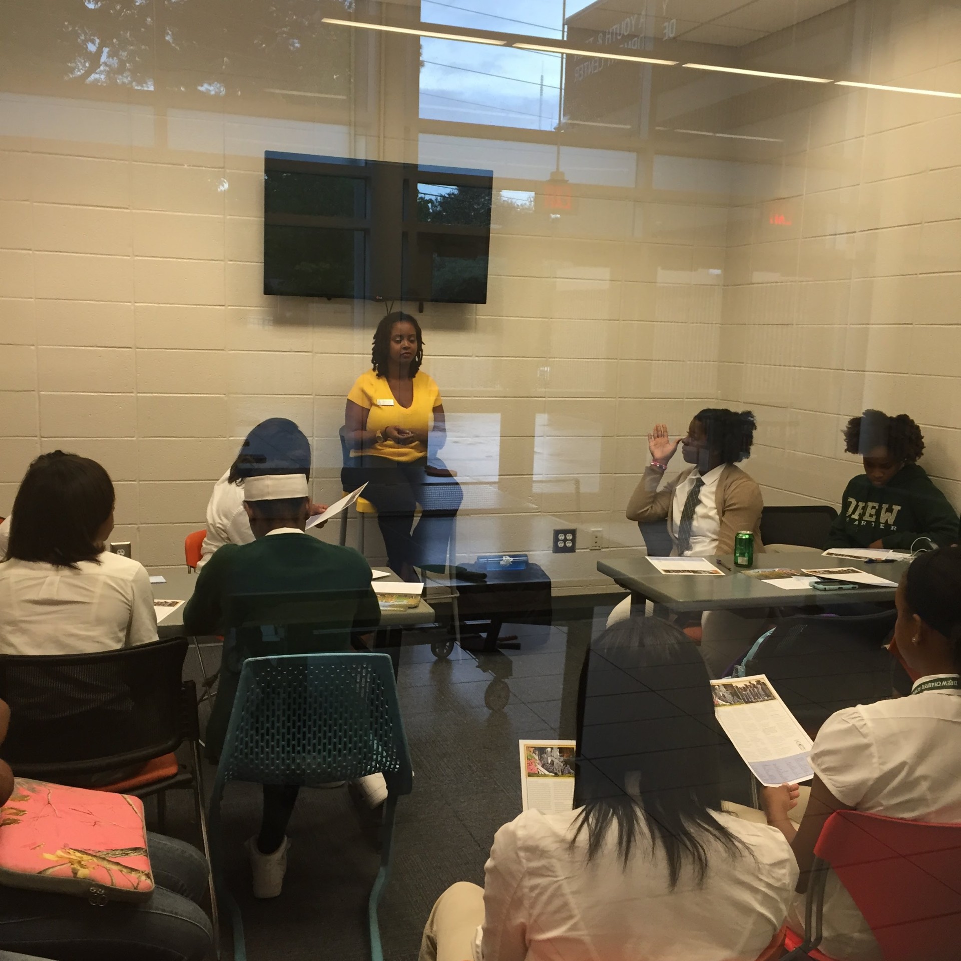 Educational presentation session